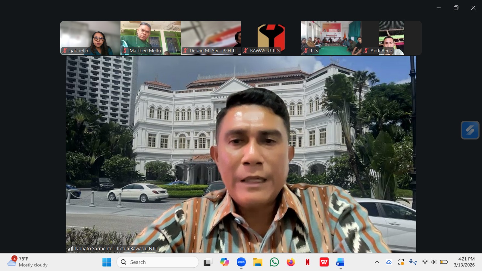 Ketua NTT